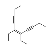 5,6-Diethyl-5-decene-3,7-diyne Structure