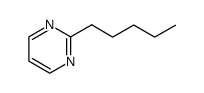 Pyrimidine, 2-pentyl- (9CI) structure