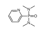 N-[dimethylamino(pyridin-2-yl)phosphoryl]-N-methylmethanamine Structure