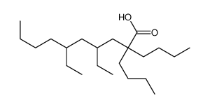 2,2-dibutyl-4,6-diethyldecanoic acid结构式