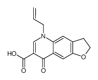 5-allyl-8-oxo-2,3,5,8-tetrahydro-furo[2,3-g]quinoline-7-carboxylic acid Structure