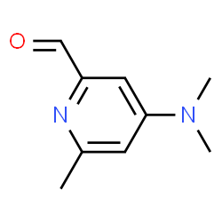 2-Pyridinecarboxaldehyde,4-(dimethylamino)-6-methyl-(9CI)结构式