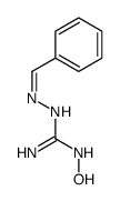 2-(benzylideneamino)-1-hydroxyguanidine Structure