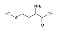 Butanoic acid, 2-amino-4-sulfeno- (9CI) structure