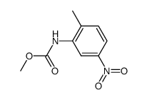 2-methylcarbamoyl-4-nitro-toluene structure