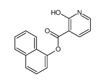 naphthalen-1-yl 2-oxo-1H-pyridine-3-carboxylate结构式