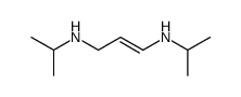 N,N'-diisopropyl-propenediyldiamine Structure