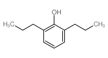 Phenol, 2,6-dipropyl- Structure