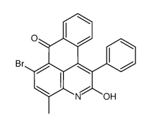 6-Bromo-4-methyl-1-phenylanthrapyridone structure