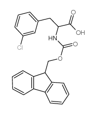 FMOC-3-CHLORO-DL-PHENYLALANINE structure