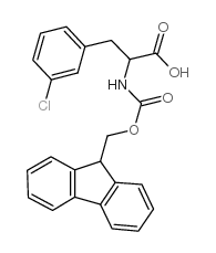 FMOC-3-CHLORO-DL-PHENYLALANINE Structure