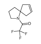 1-Azaspiro[4.4]non-7-ene, 1-(trifluoroacetyl)- (9CI) Structure