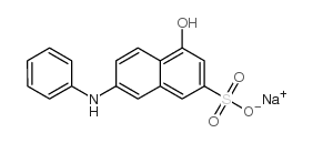 sodium 4-hydroxy-7-(phenylamino)naphthalene-2-sulphonate结构式