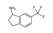 6-(trifluoromethyl)-2,3-dihydro-1H-inden-1-amine Structure