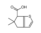 4H-Cyclopenta[b]thiophene-6-carboxylicacid,5,6-dihydro-5,5-dimethyl-(9CI)结构式