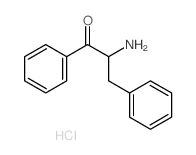 1-Propanone,2-amino-1,3-diphenyl-, hydrochloride (9CI)结构式