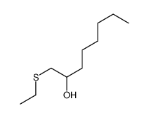1-ethylsulfanyloctan-2-ol Structure