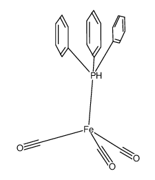 Fe(CO)3(PPh3) Structure