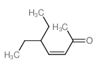 (Z)-5-ethylhept-3-en-2-one结构式