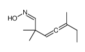N-(2,2,5-trimethylhepta-3,4-dienylidene)hydroxylamine Structure
