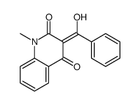 3-[hydroxy(phenyl)methylidene]-1-methylquinoline-2,4-dione Structure