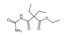 ethyl diethylmalonurate结构式