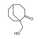 1-(Hydroxymethyl)bicyclo[3.3.1]nonan-2-on结构式