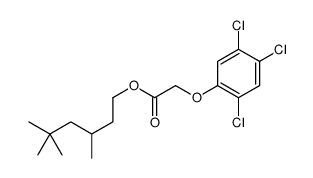 3,5,5-trimethylhexyl 2-(2,4,5-trichlorophenoxy)acetate Structure