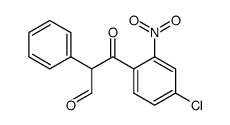 3-(4-chloro-2-nitrophenyl)-3-oxo-2-phenylpropanal结构式