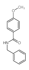 Benzamide,4-methoxy-N-(phenylmethyl)- picture
