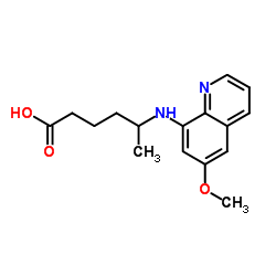 8-( 3-羧基- 1-甲基丙氨)- 6-甲氧基喹唑啉结构式