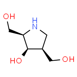 2,4-Pyrrolidinedimethanol,3-hydroxy-,(2R,3R,4S)-(9CI)结构式