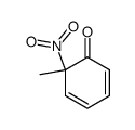 2-methyl-2-nitrocyclohexa-3,5-dienone结构式