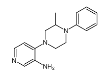 4-(3-methyl-4-phenylpiperazin-1-yl)pyridin-3-amine Structure