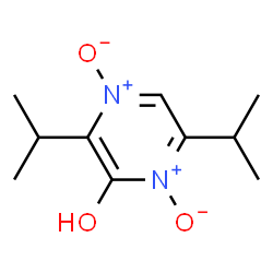 2-Pyrazinol, 3,6-bis(1-methylethyl)-, 1,4-dioxide (9CI) Structure