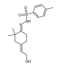 N'-(4-(2-hydroxyethylidene)-2,2-dimethylcyclohexylidene)-4-methylbenzenesulfonohydrazide结构式