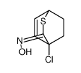 N-(4-chloro-2-thiabicyclo[2.2.2]oct-5-en-3-ylidene)hydroxylamine结构式