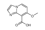 IMidazo[1,2-a]pyridine-8-carboxylic acid, 7-Methoxy- Structure