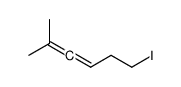 6-iodo-2-methylhexa-2,3-diene Structure