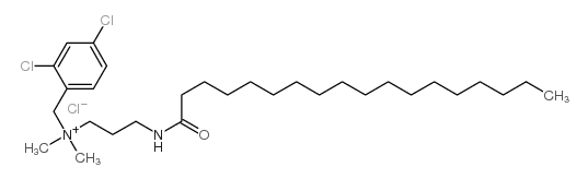 (2,4-dichlorobenzyl)dimethyl[3-[(1-oxooctadecyl)amino]propyl]ammonium chloride picture