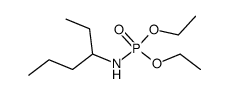 diethyl hexan-3-ylphosphoramidate结构式