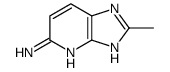 3H-Imidazo[4,5-b]pyridin-5-amine,2-methyl-结构式