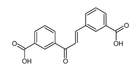 3,3'-[(1E)-3-Oxo-1-propene-1,3-diyl]dibenzoic acid Structure