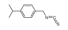 4-isopropyl-benzyl isothiocyanate结构式