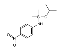 N-[dimethyl(propan-2-yloxy)silyl]-4-nitroaniline Structure