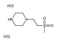 1-(2-METHANESULFONYL-ETHYL)PIPERAZINE DIHYDROCHLORIDE structure