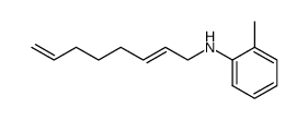 O-(N-2E,7-Octadienylamino)toluene结构式