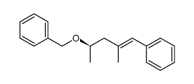 (2R)-2-(Benzyloxy)-4-methyl-5-phenylpent-4-ene结构式