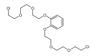 1,2-bis[2-[2-(2-chloroethoxy)ethoxy]ethoxy]benzene结构式