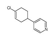 4-(4-chlorocyclohex-3-en-1-yl)pyridine结构式